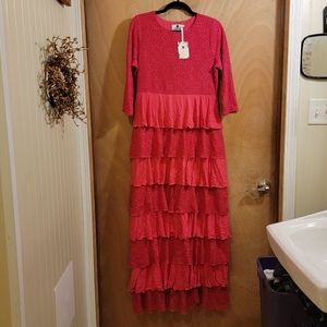Dainty Jewells Ruffled Tier Maxi Dress